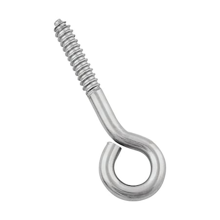 National Hardware National Hardware 4.5 in. L Silver Stainless Steel Lag Screw Eye 1 pk N220-806